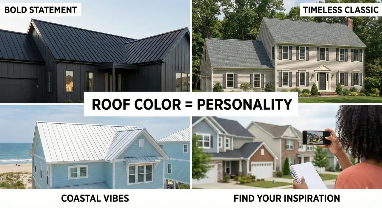 Roof color equals personality