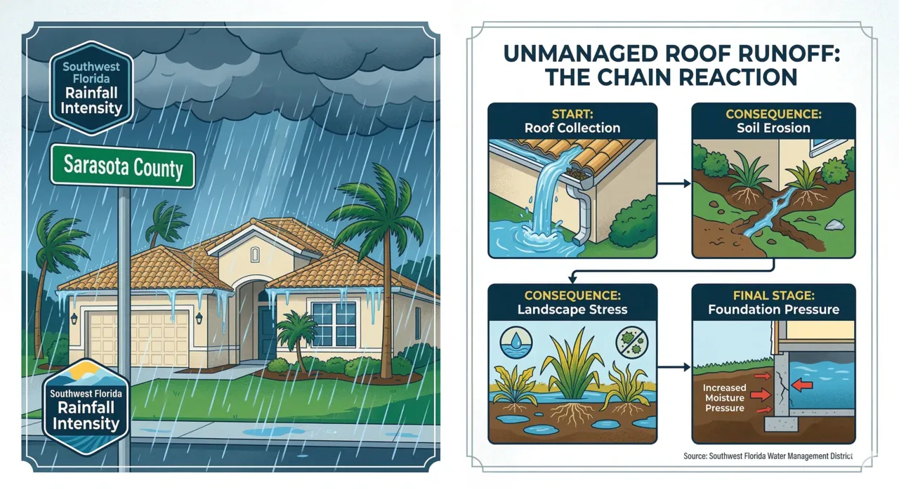 Unmanaged Roof Runoff: The Chain Reaction