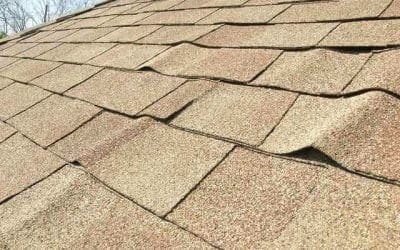 buckling shingles